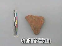 藏品(紅色夾砂陶片)的圖片